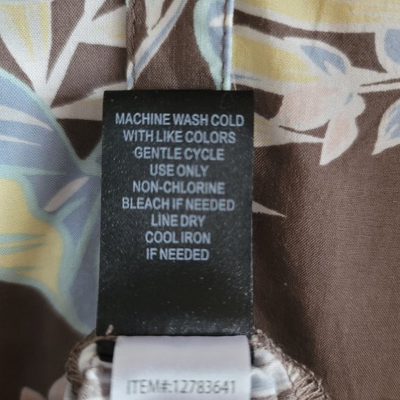 Torrid Challis Button-Front Dolman Sleeve Top - Picture 9 of 9